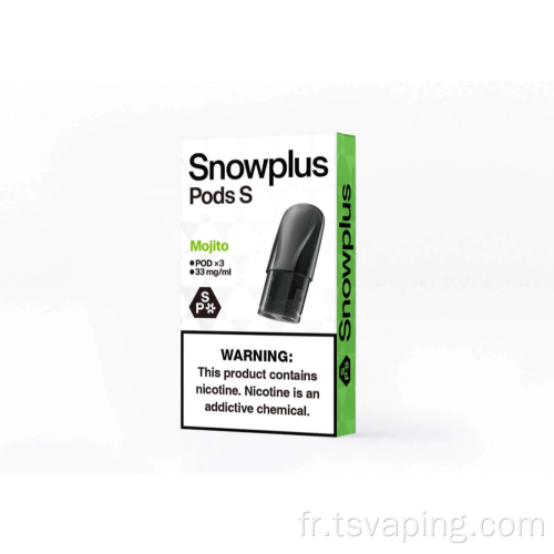 Snowplus Pods Vaporiszer Pods Huile Vape Pen Kit